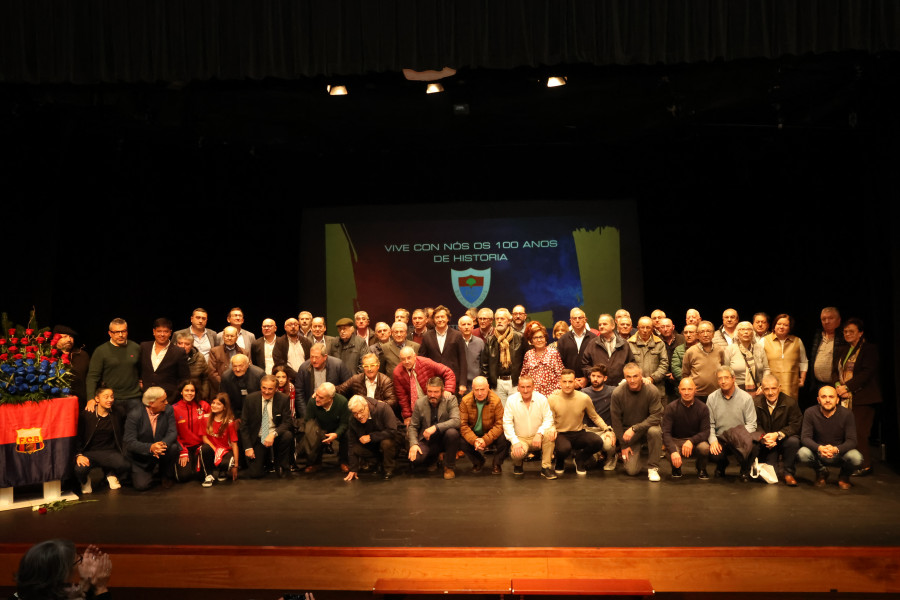 Historia, emoción y leyendas en el centenario del Bergantiños