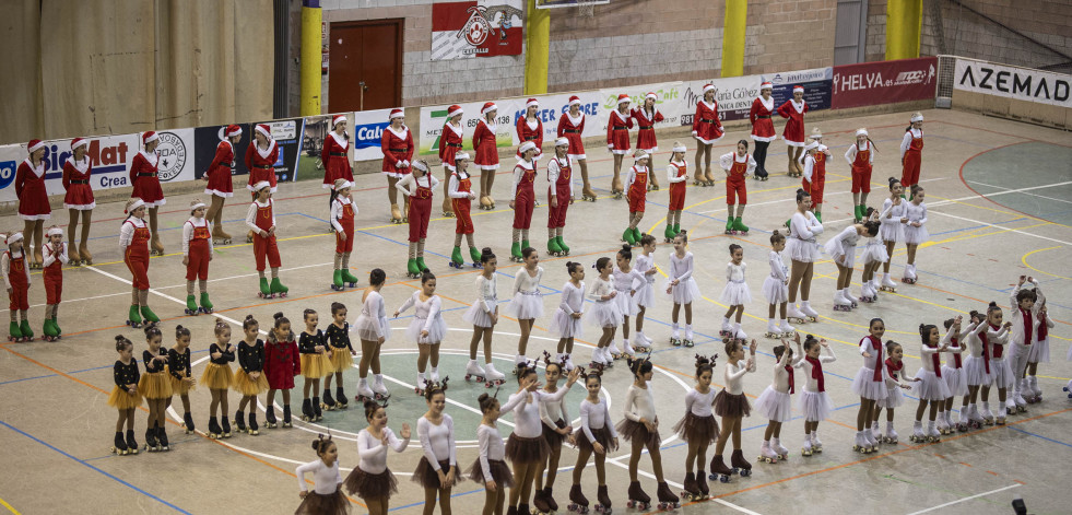 Gran fiesta de patinaje del Lubiáns