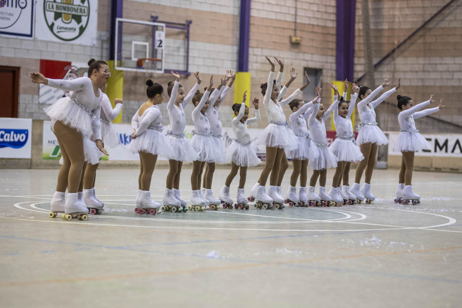 Fiesta del patinaje en Carballo