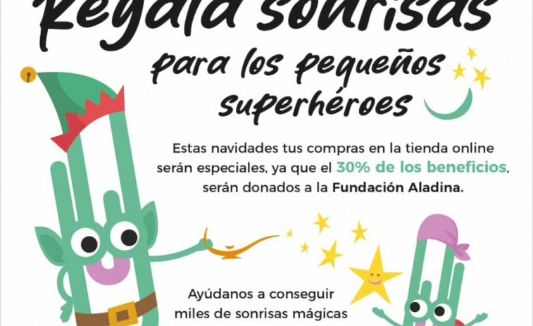 La papelería carballesa Don Clip colabora con los enfermos de cáncer