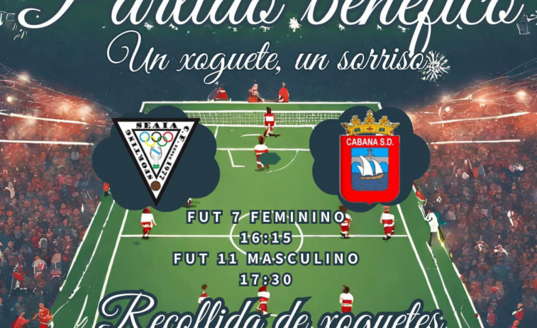 El Sporting Seaia prepara dos partidos solidarios para el día 23