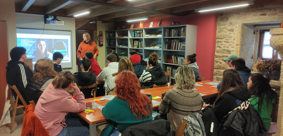 El instituto Eduardo Pondal de Ponteceso clausura sus I Xornadas de Emprendemento