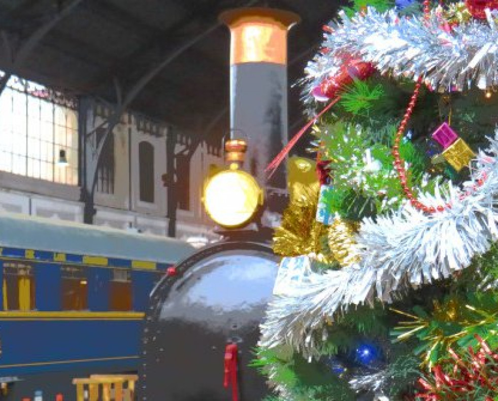 Tren navidad ferrocarril