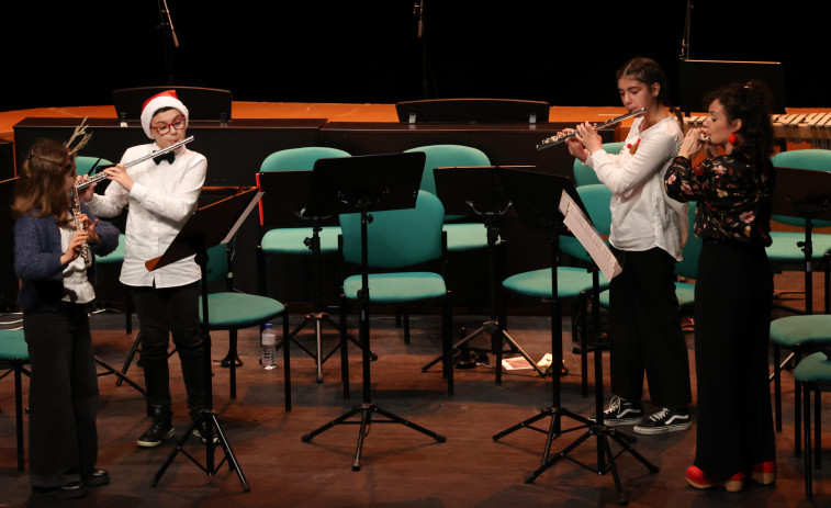 La música del Conservatorio suena en Carballo