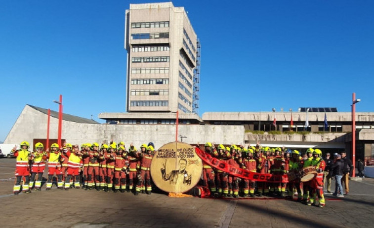Los bomberos de Vigo abandonan la cabalgata de Reyes por la falta de personal
