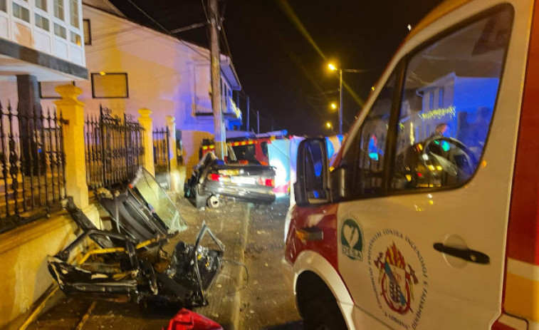 Fallece un hombre de 25 años en Noia, en un accidente en Nochebuena a cien metros de su casa