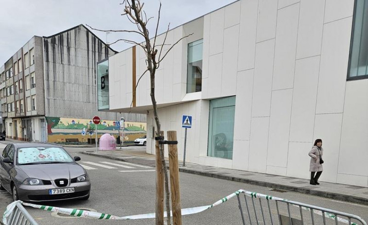 El Concello de Carballo planta veintinueve árboles en el entorno de Rego da Balsa