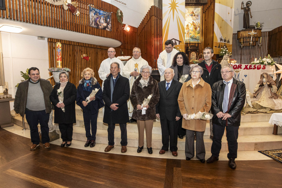 Bodas de diamante, oro y plata en Carballo
