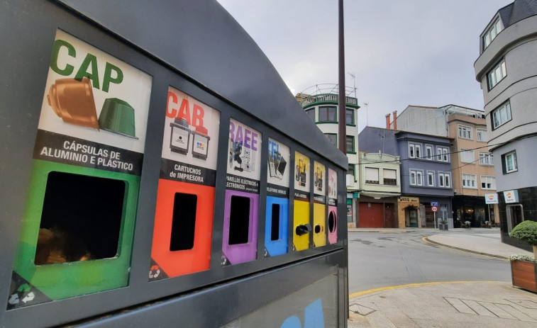 Recogida selectiva de cápsulas de café en Carballo