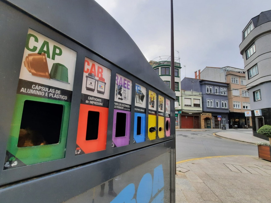 Recogida selectiva de cápsulas de café en Carballo