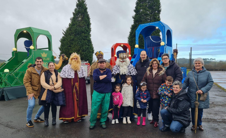 Chocolate con churros y patacas de Coristanco para los Reyes Magos