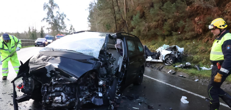 Dos víctimas mortales tras una colisión en Malpica
