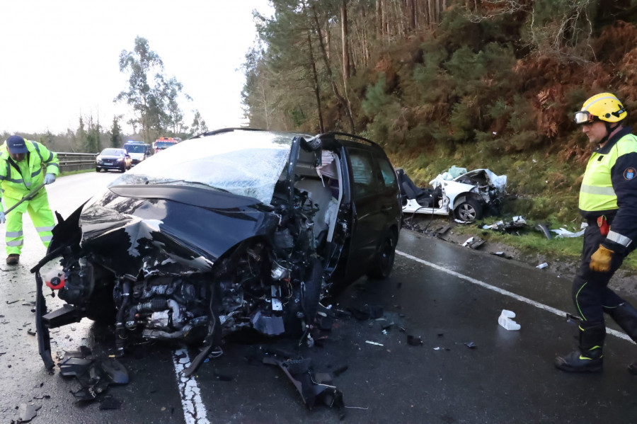 Dos víctimas mortales tras una colisión en Malpica