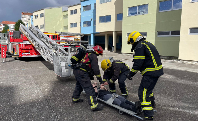 Los parques de bomberos de la Costa da Morte sumaron 735 intervenciones en 2023