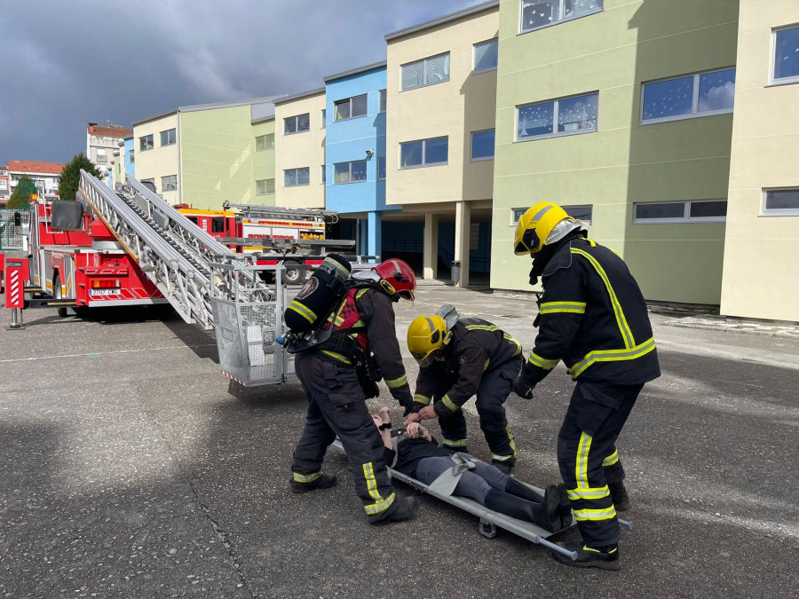 Los parques de bomberos de la Costa da Morte sumaron 735 intervenciones en 2023