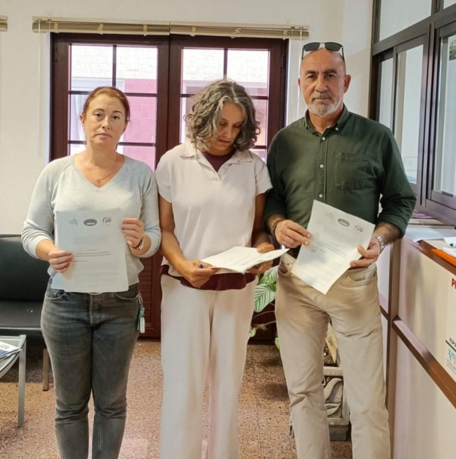 La contaminación por coliformes impide beber el agua de la traída en el colegio Vilarmide de Muxía