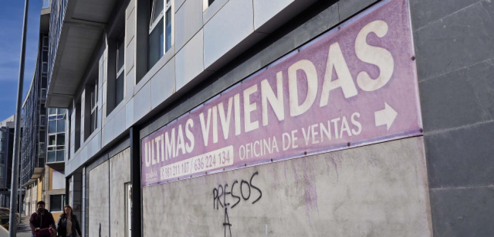 La compra de vivienda sigue cayendo en picado en Galicia