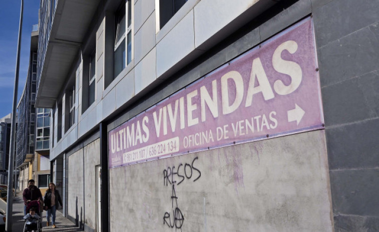 La compra de vivienda sigue cayendo en picado en Galicia
