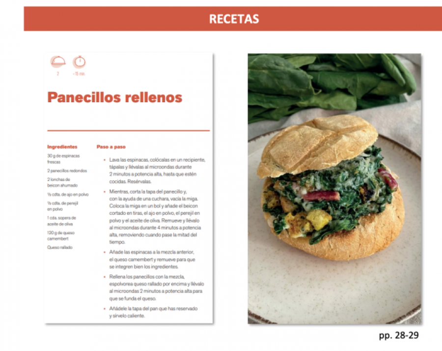 Micro recetas: cocina sana, fácil y creativa al microondas