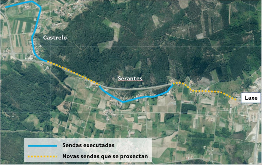 La Xunta construirá una senda que unirá Laxe con Serantes y Castrelo