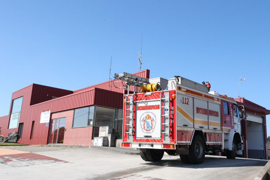 Arde un cobertizo en Coristanco