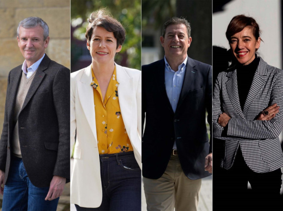 El PPdeG plantea un debate a cuatro en la TVG en el que participen Rueda, Pontón, Besteiro y Marta Lois