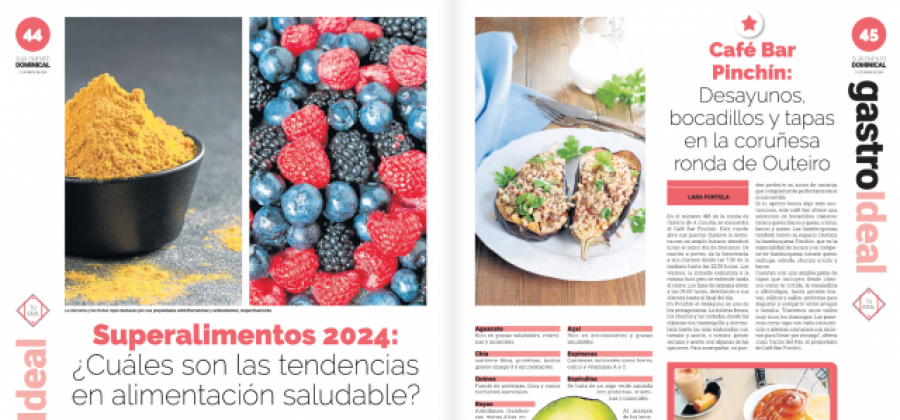 Superalimentos y bar Pinchín: consulta el especial GastroIdeal del fin de semana