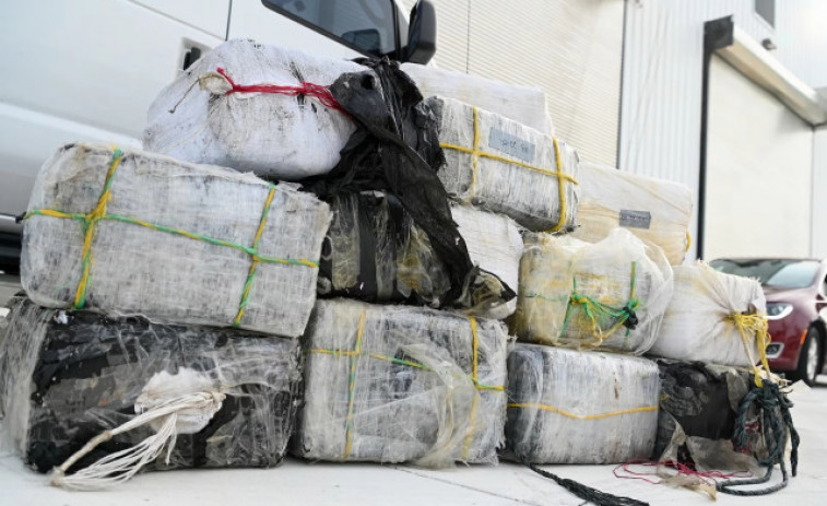 Detenidas siete personas en Boiro, Portugalete y Madrid vinculadas con el alijo de cocaína en un pesquero en Camariñas