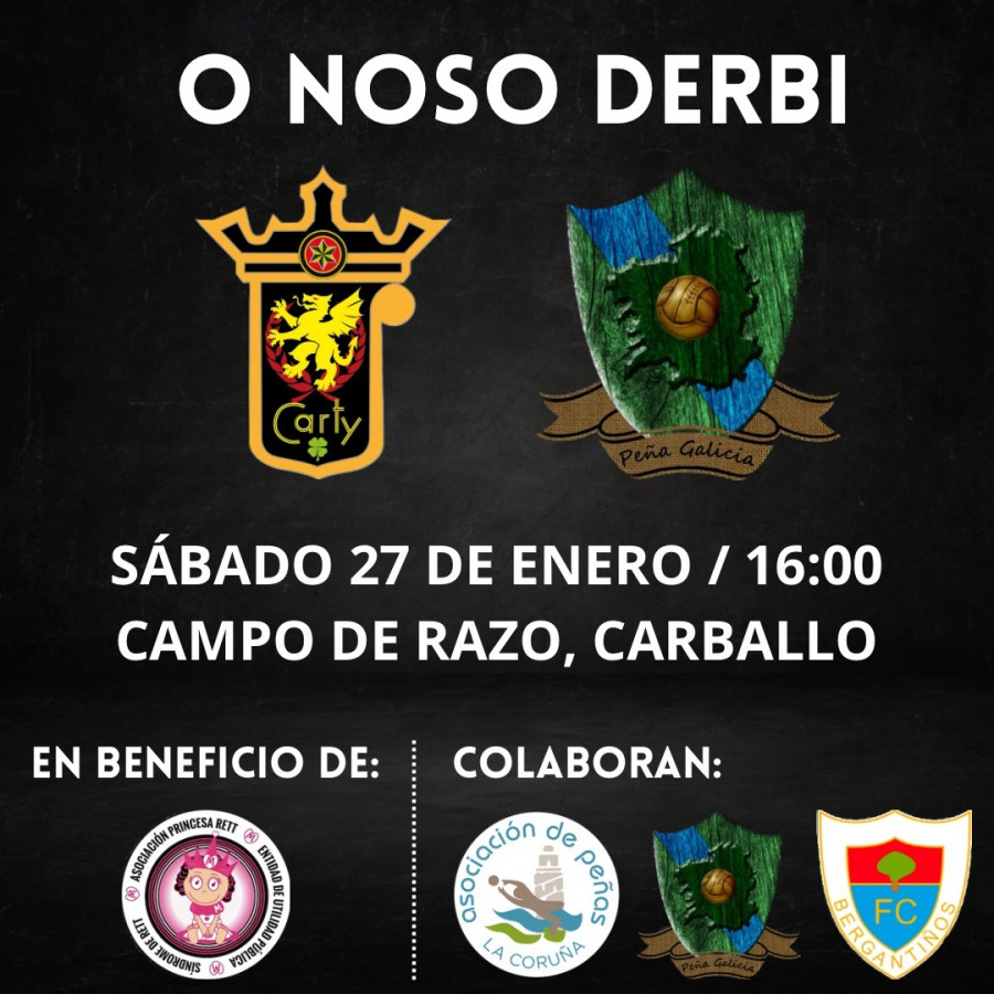 Fútbol solidadrio en Razo para ganarle al Rett