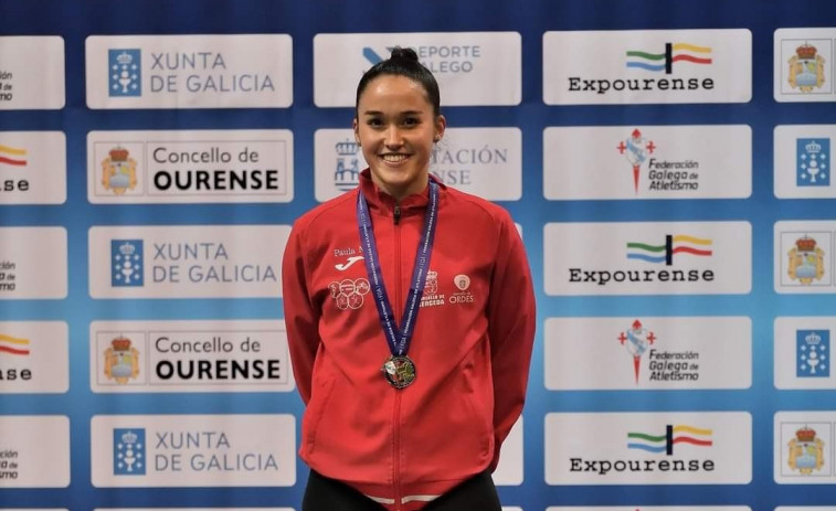 Paula Noya se proclama campeona gallega sub-23