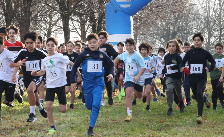 Carballo pone a correr a casi mil jóvenes de once colegios de la comarca