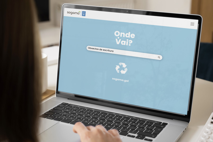 Sogama lanza un buscador web para resolver las dudas sobre el correcto depósito de los residuos