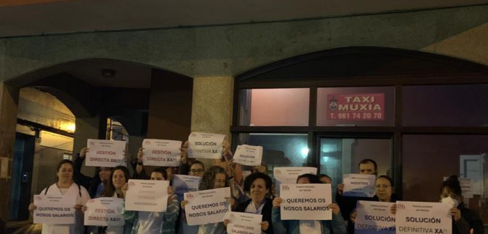La CIG y las trabajadoras del SAF de Muxía exigen una solución definitiva a los atrasos
