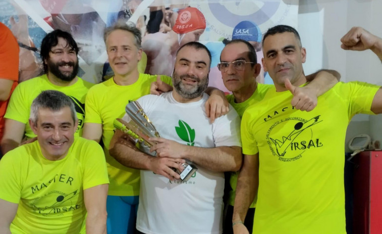 El Virsal vuelve del Campeonato Gallego Máster con la plata masculina