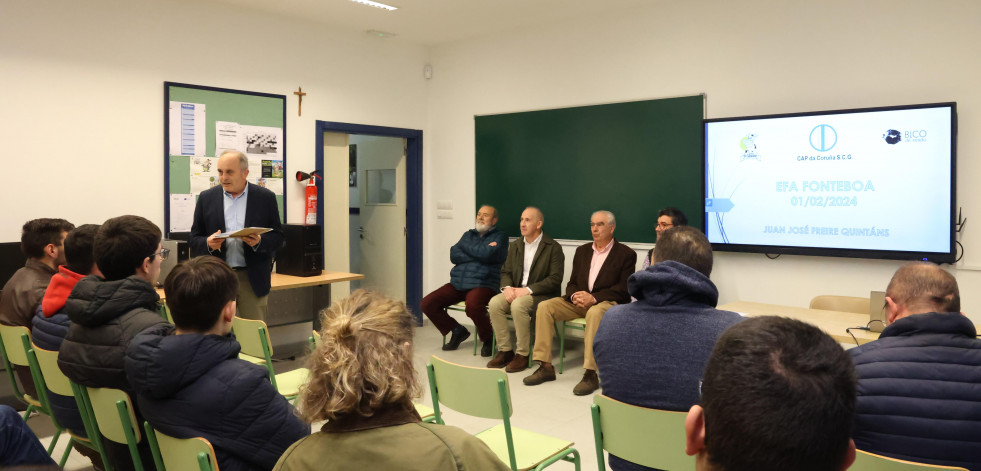 Fonteboa abre un aula de la Cooperativa Agraria Provincial