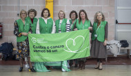 Iluminación verde y deporte contra el cáncer en Carballo