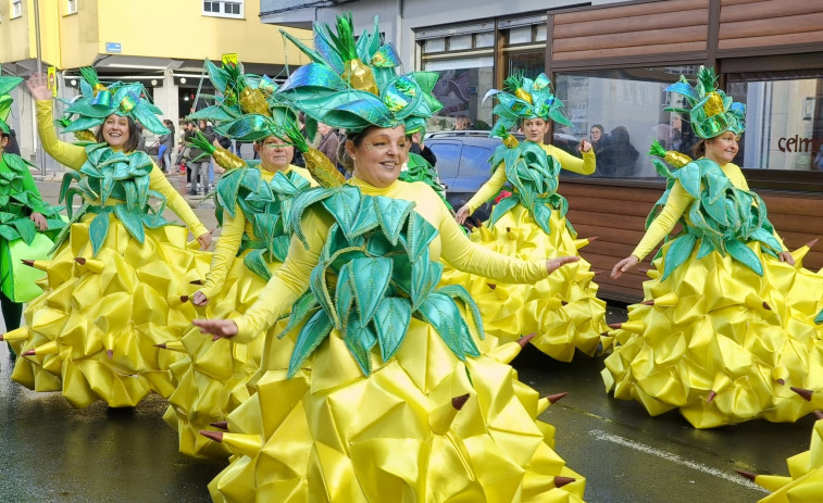 Vimianzo disfrutó de su desfile y concurso de Entroido