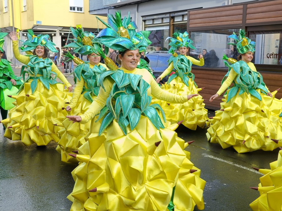 Vimianzo disfrutó de su desfile y concurso de Entroido