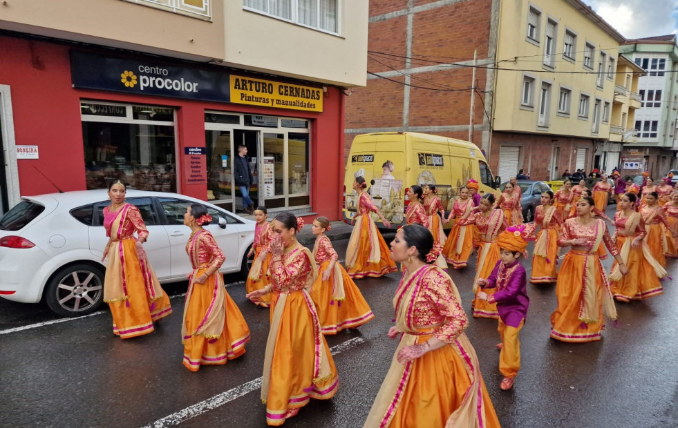El desfile de Carnaval de Vimianzo, en imágenes