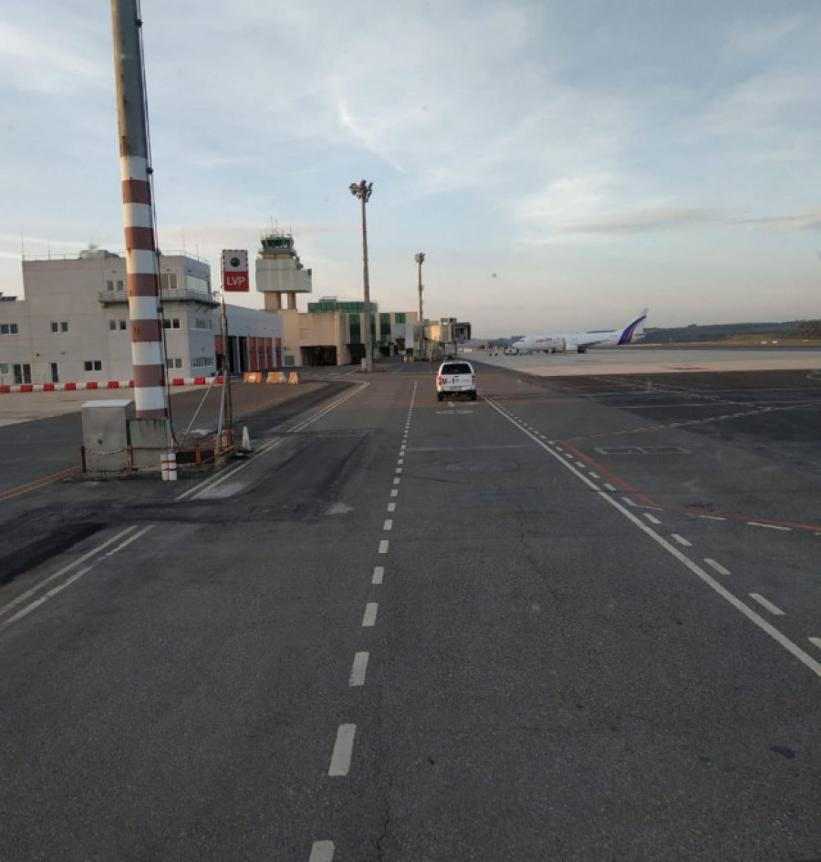 El Aeropuerto de Santiago-Rosalía de Castro cierra el segundo mejor enero de su historia