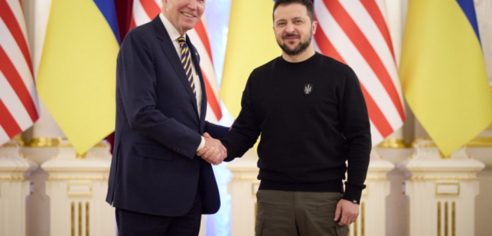 Zelenski agradece al Senado de EEUU el voto a favor para las ayudas a Kiev