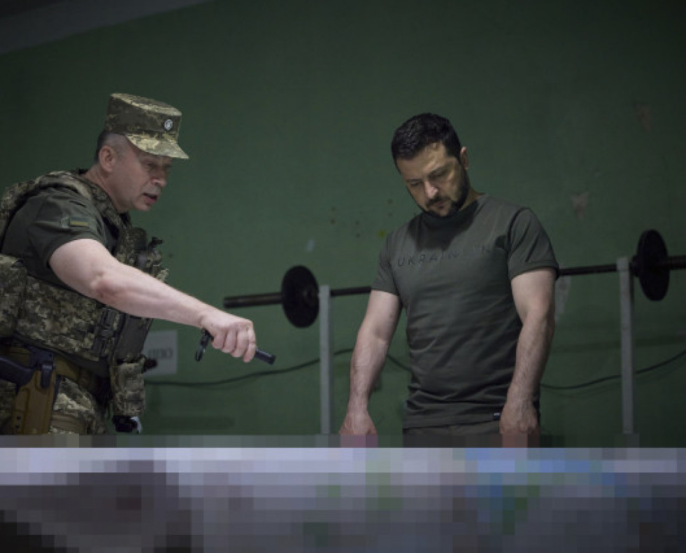 EuropaPress 5768468 june 26 2023 berdyansk donetsk oblast ukraine ukrainian president volodymyr 1417