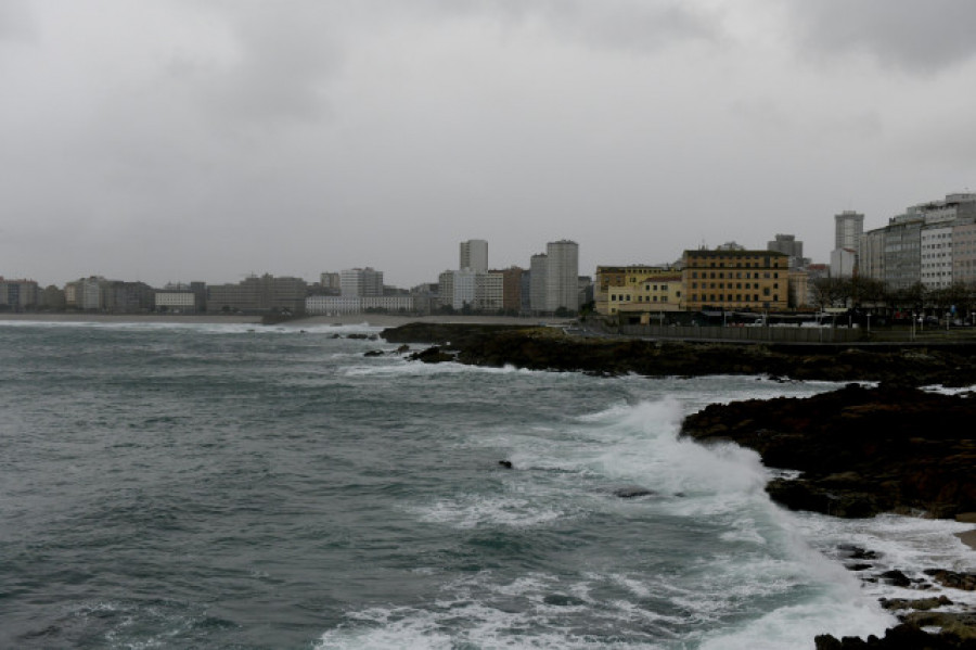 Alerta roja este viernes y sábado en Galicia por fuertes vientos