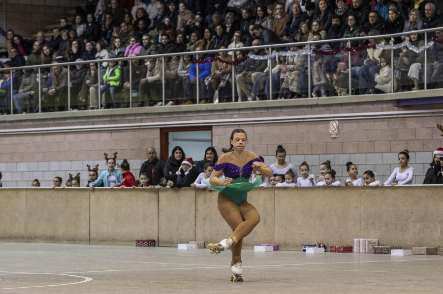 Carballo acoge la fase provincial amateur de patinaje artístico