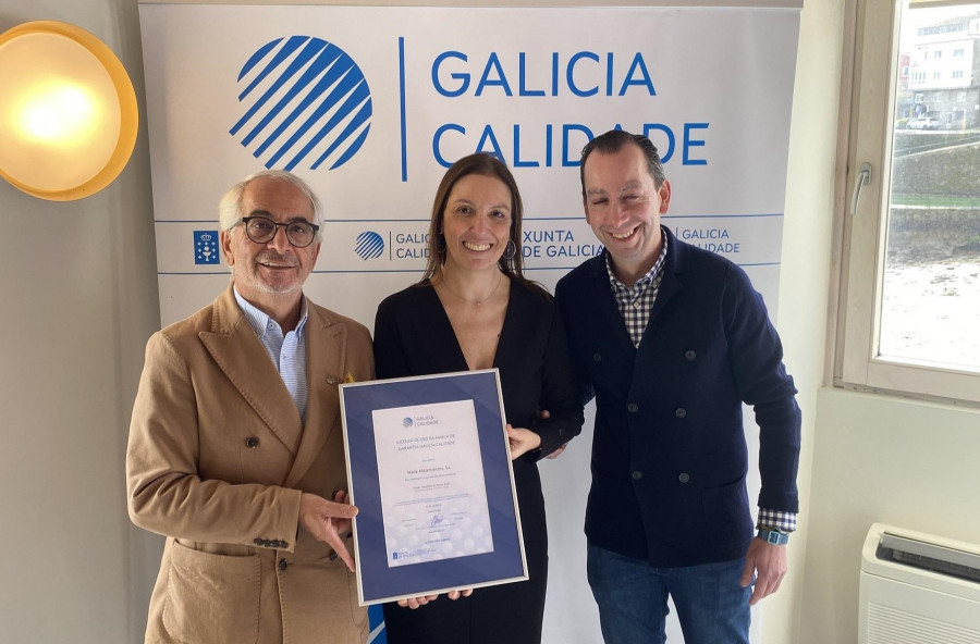 El hotel temático del Banco Azul de Fisterra recibe el certificado de Galicia Calidade