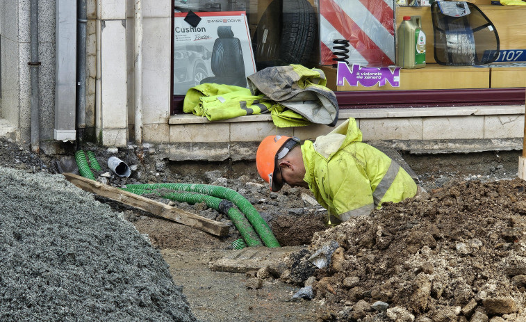 Los servicios y la construcción animan el mercado laboral de la Costa da Morte en febrero