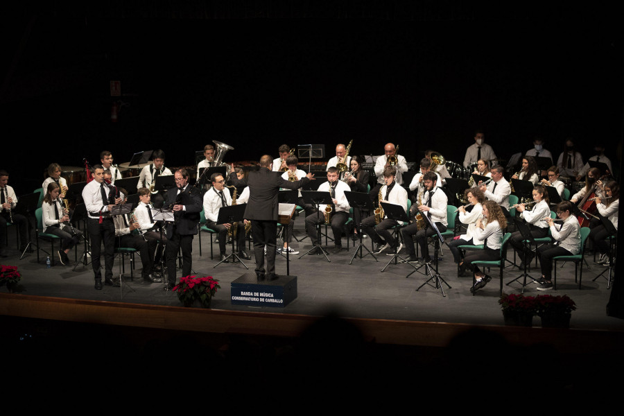 La Banda de Música de Carballo festeja sus 40 años