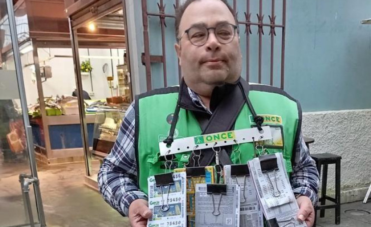 El sorteo del 8 de marzo de la ONCE deja en Carballo cinco premios de cuarenta mil euros