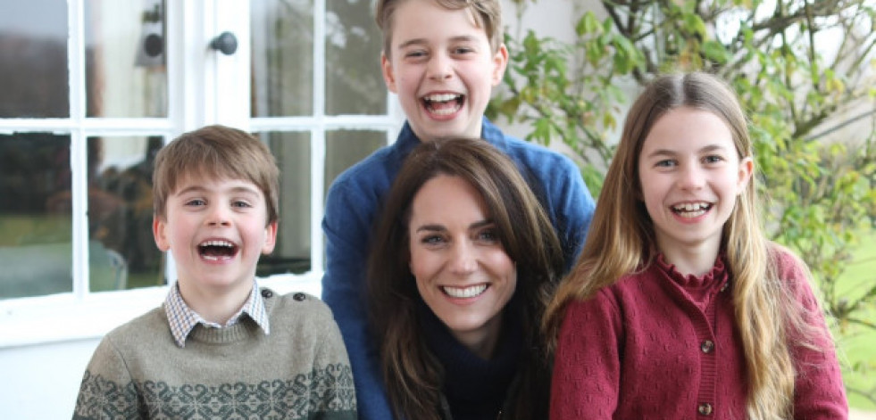 ¿Qué sabemos de la polémica imagen de Kate Middleton con sus hijos?
