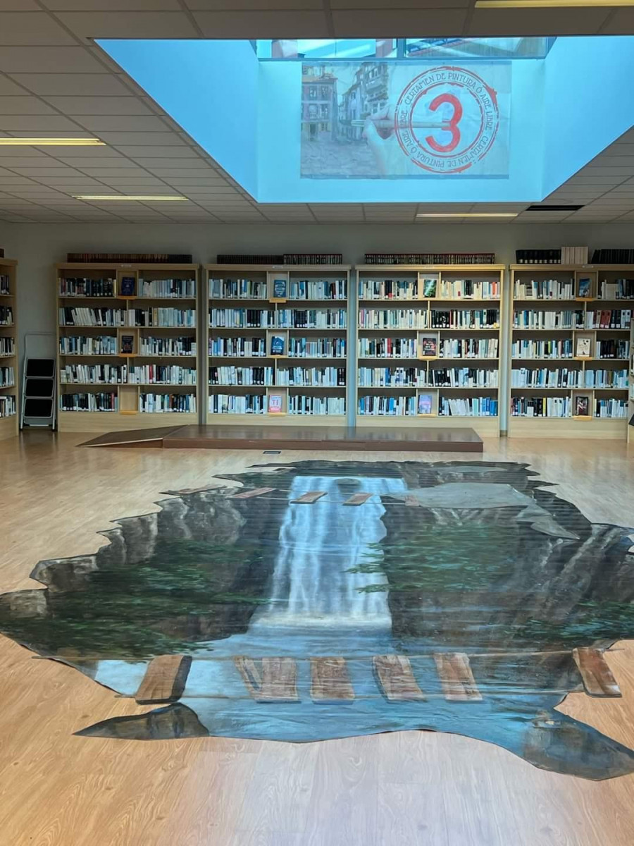 La biblioteca de Ponteceso acoge una obra de Diego As